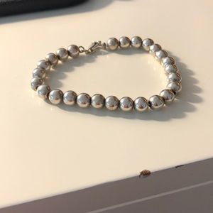 Sterling Silver Beaded Bracelet